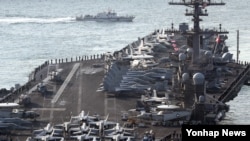 USS Carl Vinson từng tuần tra ở Biển Đông.