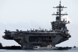 Tàu USS Theodore Roosevelt (CVN-71) ở cảng Tiên Sa, Đà Nẵng, 5/3/2020